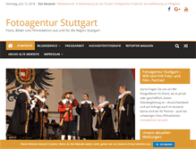 Tablet Screenshot of fotoagentur-stuttgart.de